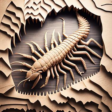 3D модель Scolopendra subspinipes mutilans (STL)